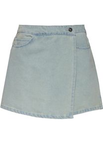 Ragwear Gaulie Denim Hosenrock Damen - Größe 27 - blau