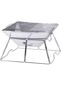 AceCamp Campinggrill - Größe Einheitsgröße - silber