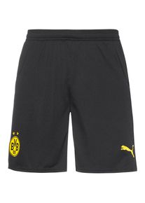 Puma Borussia Dortmund 24-25 Heim Fu&szlig;ballshorts Herren - Gr&ouml;&szlig;e L - schwarz