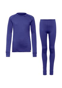 Odlo MERINO 200 Wäscheset Kinder - Größe 140 - blau