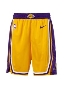 Nike Los Angeles Lakers Basketball-Shorts Herren - Größe XL - gelb