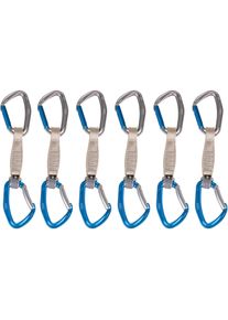 LACD Quickdraw AS 6-er Pack Karabiner - Gr&ouml;&szlig;e Einheitsgr&ouml;&szlig;e - grau