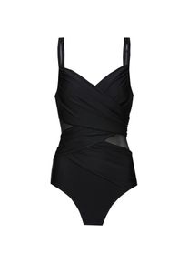 Lascana Badeanzug Damen - Größe 40 / D - schwarz