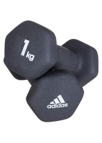 Adidas Hantel - Größe 4 - schwarz