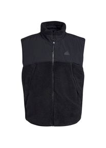 Adidas City Escape Kunstfellweste Herren - Größe M - schwarz