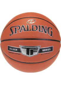 Spalding TF Silver Composite Basketball - Größe 7 - orange