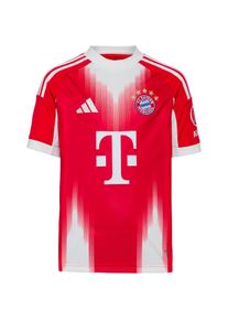 Adidas FC Bayern M&uuml;nchen 25-26 Heim Teamtrikot Kinder - Gr&ouml;&szlig;e 140 - rot