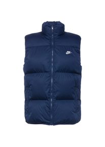 Nike Therma Fit Club Steppweste Herren - Größe M - blau