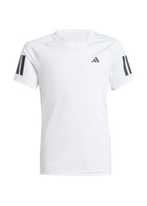 Adidas CLUB Tennisshirt Kinder - Größe 164 - weiß