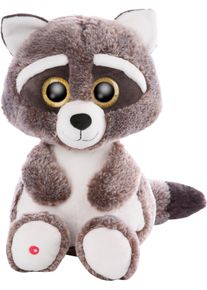 Nici Kuscheltier »Glubschis, Waschbär Clooney, 45 cm« in grau
