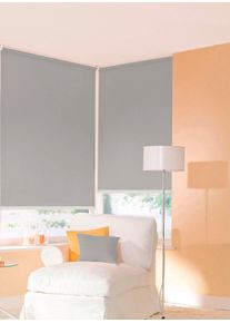 SUNLINES Seitenzugrollo »One size Style uni« Lichtschutz freihängend Made in Germany in grau