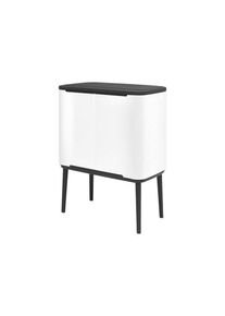 Brabantia Bo Touch Bin - rubbish bin - 34 L - white