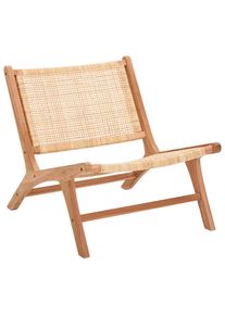 Livetastic Sessel , Naturfarben , Holz, Naturmaterialien , Teakholz , massiv , 65x68x78 cm , Wohnzimmer, Sessel, Sonstige Sessel