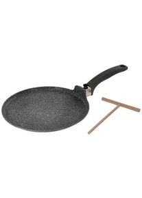 Miji Poêle à crêpes et pizza | gris