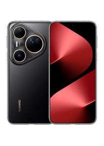 Huawei, Smartphone &raquo;Pura 80 Ultra&laquo; Schwarz, Schwarz, 13 MP Frontkamera mit Weitwinkel und Autofokus