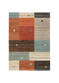 Novel Webteppich , Terracotta , Textil , rechteckig , 200x250 cm , in verschiedenen Größen erhältlich , Teppiche und Böden, Teppiche, Webteppiche