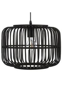 Beliani Hängeleuchte Macheke 32/32/24 cm , Holz , E27 , 32x24x32 cm , Lampen & Leuchten, Innenbeleuchtung, Hängeleuchten, Pendelleuchten