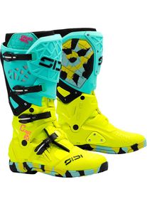 Sidi Crossair X Messy, stivali , colore: Verde Menta/Giallo Fluo/Nero , dimensione: 43 EU