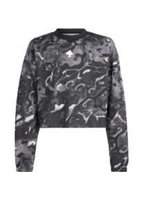 Adidas AOP Sweatshirt Mädchen - Größe 152 - grau