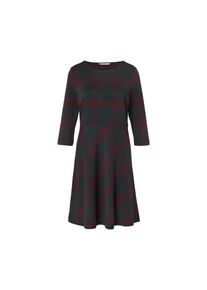 Tchibo - Kariertes Jacquard-Kleid - Damen - Gr. XL - dunkelgrün/jacquard
