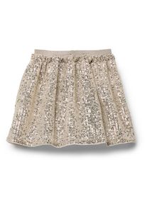Tchibo - Kinder-Paillettenrock - M&auml;dchen - Gr. 98/104 - silber