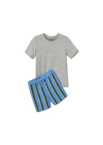 Tchibo - Shorty-Pyjama - Jungen - Gr. 158/164 - weiß/print