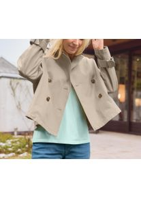 Tchibo - Kurzer Trenchcoat - Damen - Gr. 48 - beige