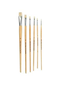 Creativ Company, Pinsel, CC Nature Line kwasten lange steel, #1-20 64stuks (19 mm)