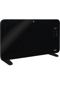 Princess Pannello Riscaldante a Vetro Intelligente, Heizkörper, Schwarz