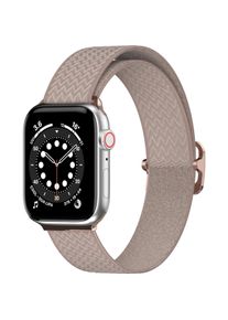 Switch Easy SwitchEasy Išmaniojo laikrodžio Apple Watch dirželis, Smėlio spalvos, 42/44/45mm (45 mm, 44 mm, 42 mm, Metall, Nylon), Uhrenarmband, Pink