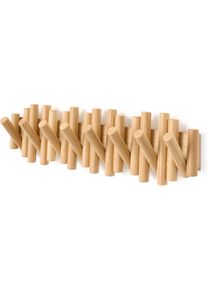 Umbra, Garderobe + Kleiderhaken, Picket 8 Hook Natural
