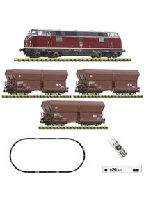 Fleischmann N z21 start Digitalset: Diesellok BR 221 mit Güterzug der DB (Spur N)