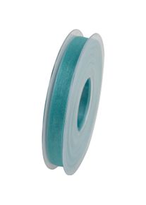 Goldina, Geschenkverpackung, Geschenkband Beauty-Organdy, 15 Millimeter x 50 Meter, aqua (Geschenkband)