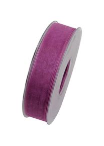 Goldina, Geschenkverpackung, Geschenkband Beauty-Organdy, 25 Millimeter x 50 Meter, orchidee (Geschenkband)