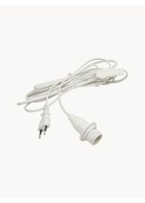 PR Home Kabel z wtyczką E14 z włącznikiem Ina Biały Ø 5 cm