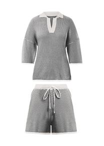 Imily Bela Nohavicov&yacute; kost&yacute;m Ženy svetlosiv&aacute; / čierna 44