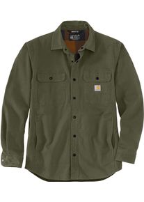 Carhartt Rugged Flex Canvas Fleece, chemise/veste textile , couleur: Olive (G72) , taille: XL