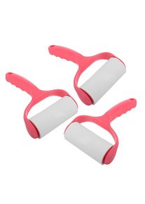 3Pcs Nail Cleaning Roller Adhesive Stamping Tool Cleaner Oil Residue Remover Manicure Accessories for Gel Polish Dust Removal