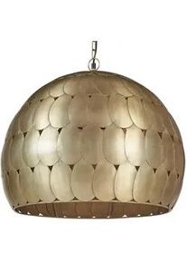 Beliani Hängeleuchte Harangi 50/50/156 cm , Messingfarben , Metall , E27 , 50x156x50 cm , Lampen & Leuchten, Innenbeleuchtung, Hängeleuchten, Pendelleuchten