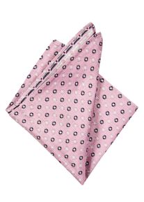 Big & Tall Sizes - J. Ploenes - Silk Pocket Square with Medallion Pattern - 0