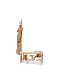 Tchibo - Ławka z wieszakiem na ubrania - kolor: brązowy