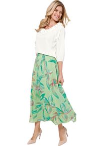 Damen Tunika mit R&uuml;schen ecru Gr&ouml;&szlig;e 48