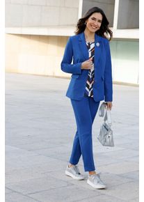 Damska Blejzer, ozdobn&eacute; gomb&iacute;ky Kr&aacute;ľovsk&aacute; modr&aacute; veľkosť 46