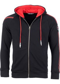Top Gun Rallye, zip hoodie , kleur: zwart , maat: 3XL