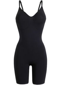 Sömlös body med medelhög formande effekt - svart - storlek 2 (S) - bonprix