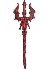 Widmann Halloween horreur trident diable satan horreur 73cm rouge