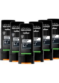 L'Oréal L'ORÉAL PARIS MEN EXPERT , Duschgel »Carbon Clean 5in1 XXL« mit Carbon , transparent , Körperpflege von L'Oréal Paris Men Expert