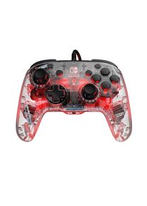 PDP - Performance Designed Products , Controller »Afterglow, NS, Transparent« , transparent , Abgestimmt auf das Gameplay von Top-Nintendo-Spielen.