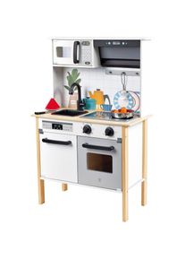 HAPE , Spielküche »Moderne Smart-Home-Küche« mit Licht- & Soundeffekt , bunt