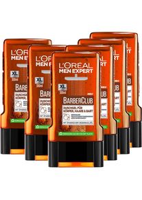 L'Oréal L'ORÉAL PARIS MEN EXPERT , Duschgel »Barber Club« mit Zedernholzöl , transparent , Körperpflege von L'Oréal Paris Men Expert